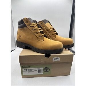 Women's 10 M Timberland Donna Waterproof Boot Wheat Nubuck 23682 Y2K RARE